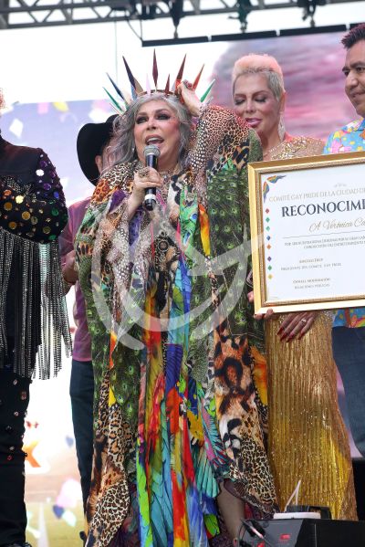 Verónica Castro es Reina LGBTQ+