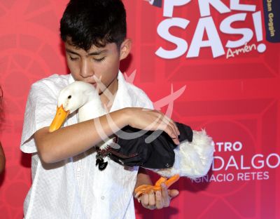 El pato Merlin ¡a escena!
