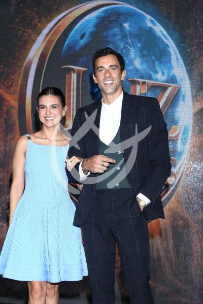 Romina Poza y José Pablo Minor con Luz