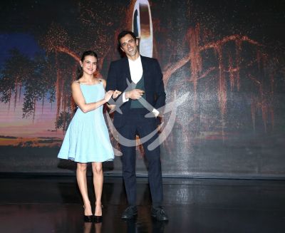 Romina Poza y José Pablo Minor con Luz