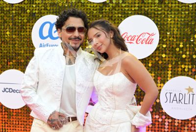 Christian Nodal y Ángela Aguilar en PJ 2026