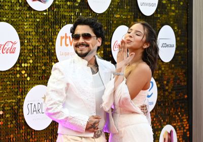 Christian Nodal y Ángela Aguilar en PJ 2026