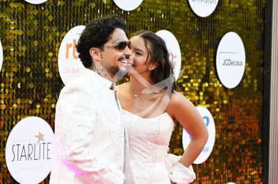 Christian Nodal y Ángela Aguilar en PJ 2026
