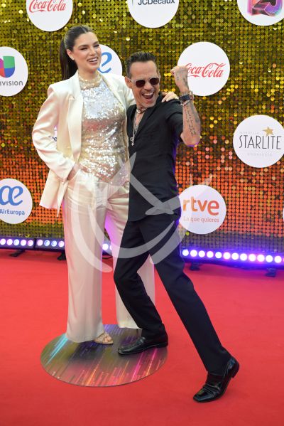 Marc Anthony y Nadia en PJ  