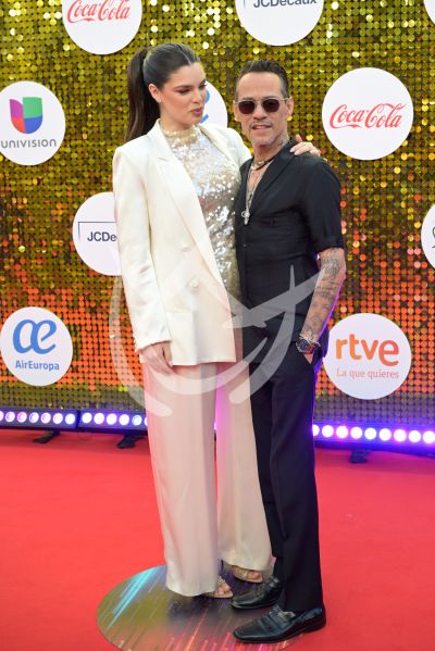 Marc Anthony y Nadia en PJ  