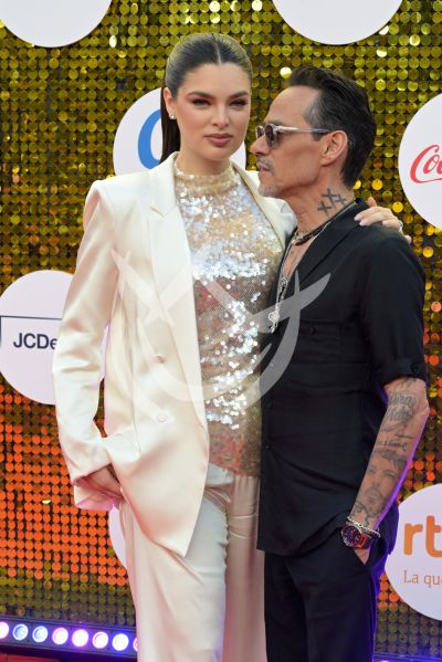 Marc Anthony y Nadia en PJ  