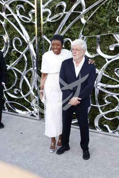 George Lucas y Mellody Hobson