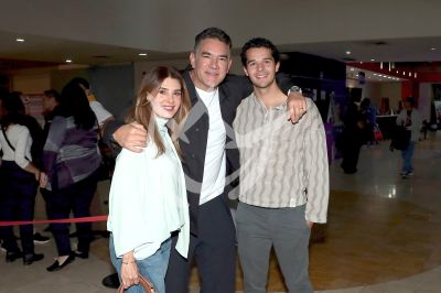 Eduardo Santamarina en familia