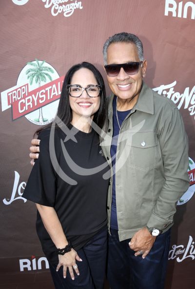 Tito Nieves y esposa Janette de Corazón