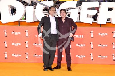 Iñárritu y Cruise con Digger en Mx