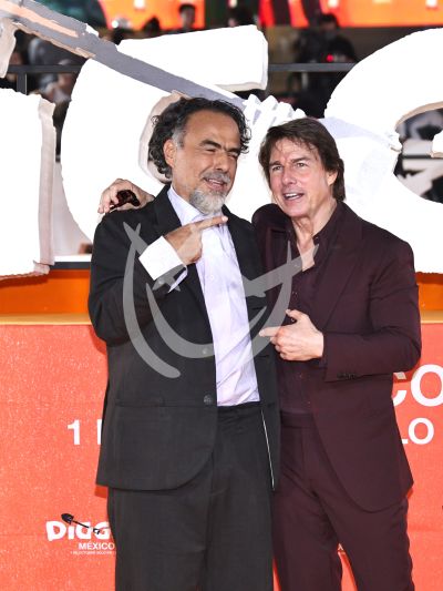 Iñárritu y Cruise con Digger en Mx