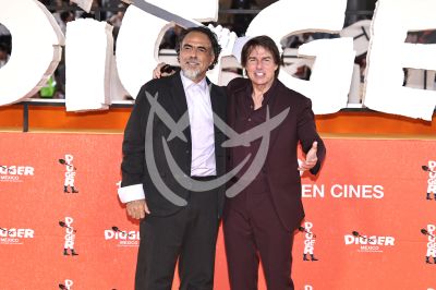 Iñárritu y Cruise con Digger en Mx