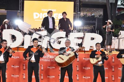 Iñárritu y Cruise con Digger en Mx