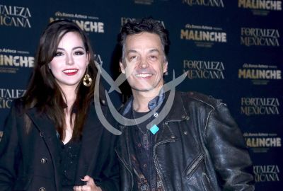 Arturo Vázquez con La Malinche