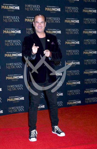 Patricio Cabezut con La Malinche