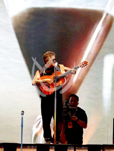 Sanz en concierto Mx