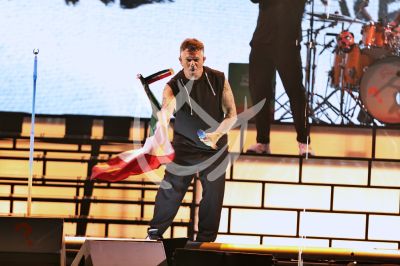 Sanz en concierto Mx