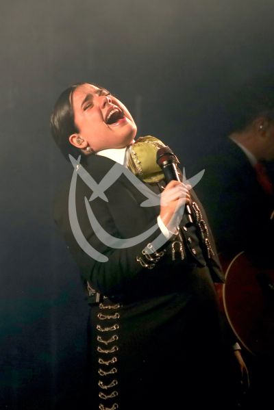 Camila Fernández con pancita