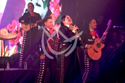 Camila Fernández con pancita