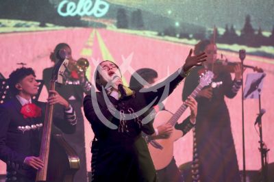 Camila Fernández con pancita