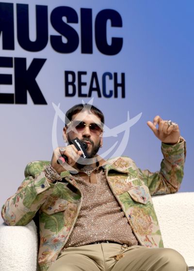 Anuel AA en la Billboard Latin Music Week