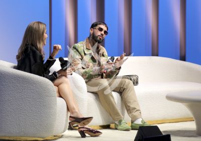 Anuel AA con Latin Billboard