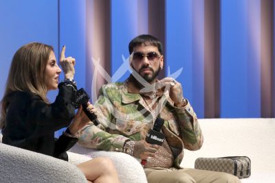 Anuel AA con Latin Billboard