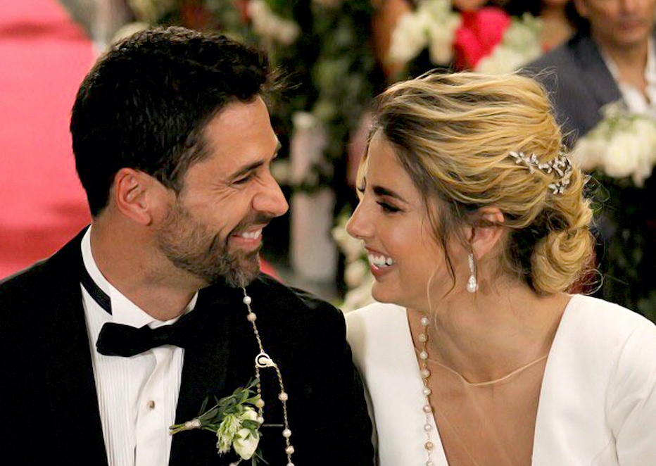 Michelle Renaud y Matías Novoa se casan