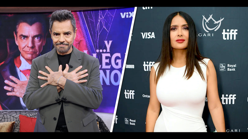 VIDEO: Eugenio Derbez no ve conflicto entre Salma y Nicole Kidman
