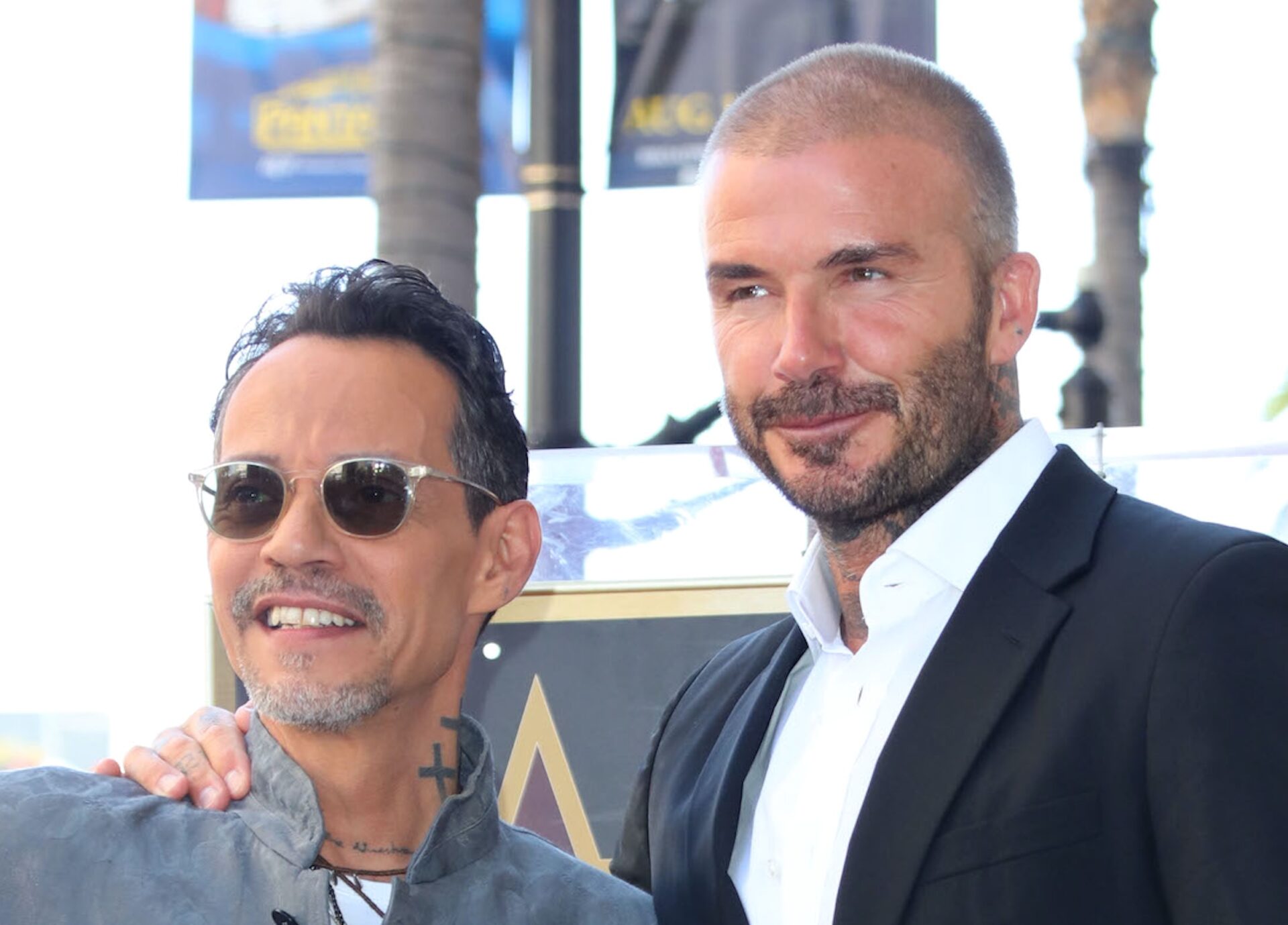 Dicen que Marc Anthony causó distanciamiento entre los Beckham y su hijo 