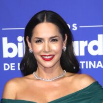 Carmen Villalobos lleva a su mamá a ver al Papa