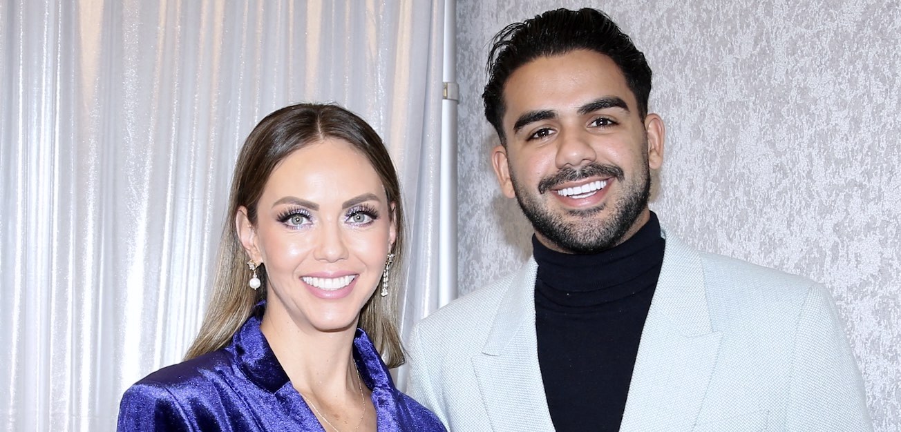 VIDEO: Jessica Carrillo y Carlos Adyan llevan sus amuletos a Miss Universo