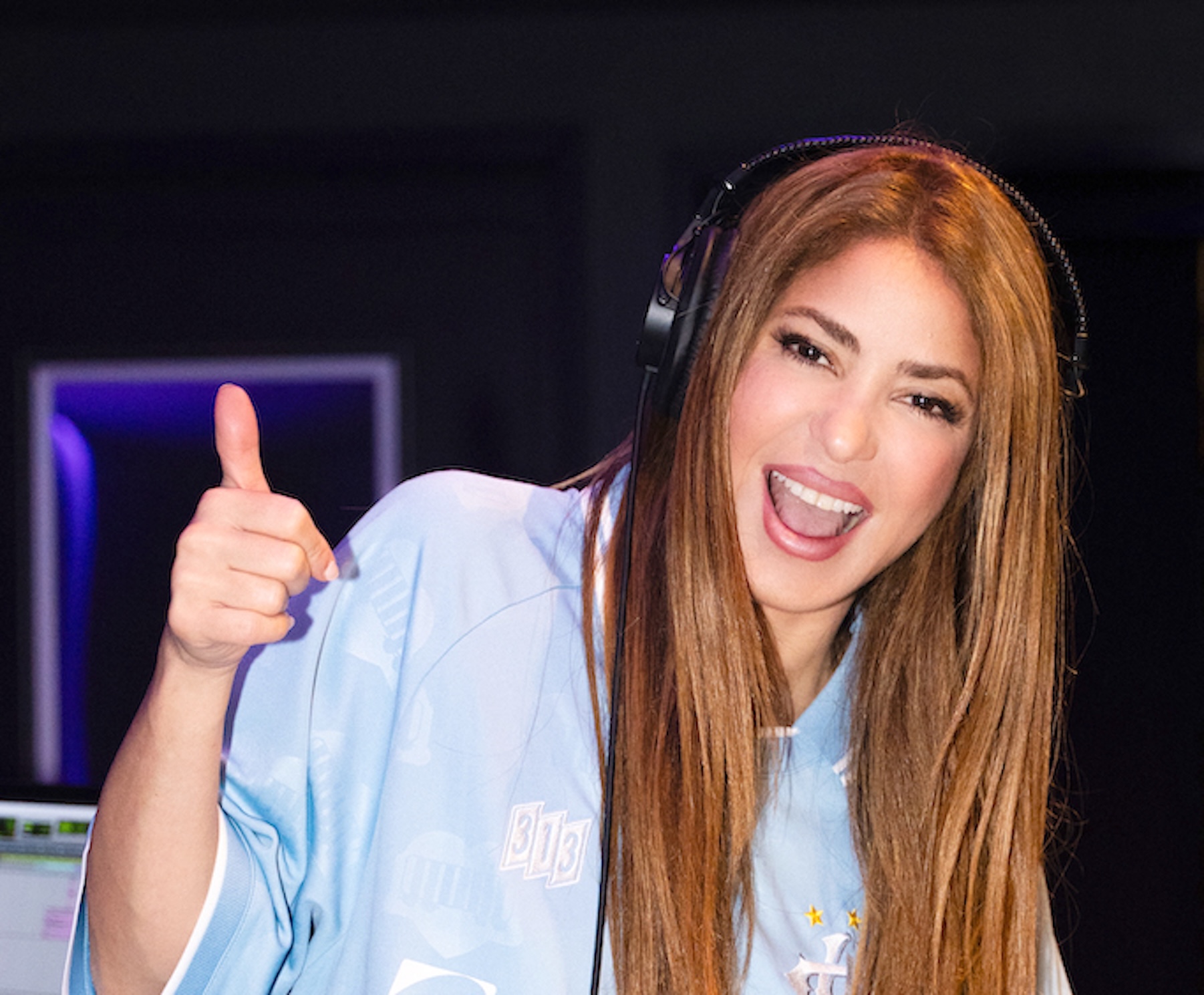 Shakira celebra su récord Guinness