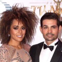 Ferdinando Valencia y su esposa presentan a su bebé arcoíris